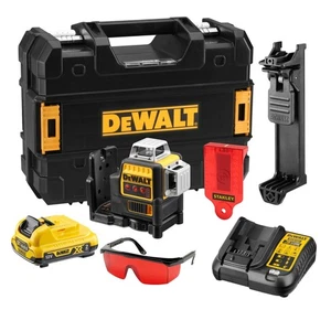 DEWALT DCE089D1R-QW Multilinienlaser für präzise Arbeiten mit 3x360° - Bild 1 von 12