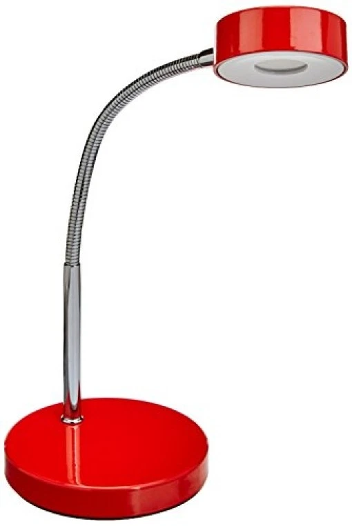 Globe Electric Company 12644 Lámpara de Escritorio LED, 52.4" x 5" x 15.75", Rojo Foto 1 de 1