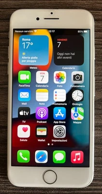 Apple iPhone 7 128GB silver come nuovo - Batteria 100% - Immagine 1 di 4