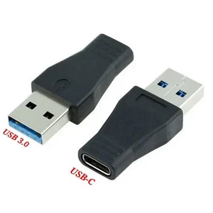 Conector convertidor adaptador de calidad USB tipo C 3.1 hembra a USB 3.0 macho Reino Unido - Imagen 1 de 3