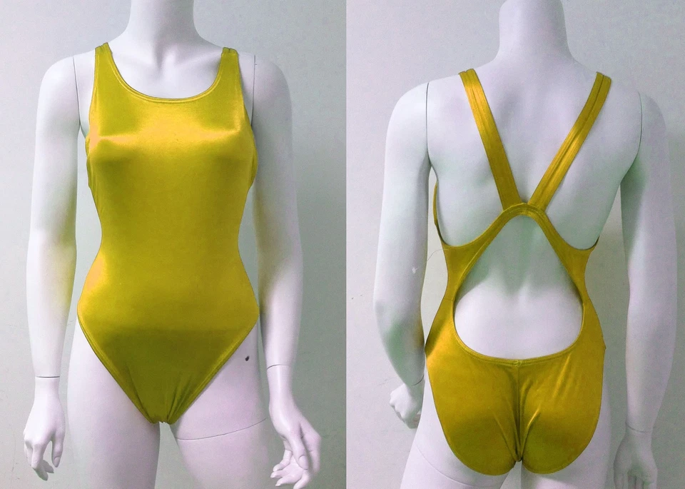 Traje de baño Finals retro profundo Super V espalda traje de baño de una pieza para mujer Foto 1 de 1