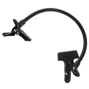 Metal Clip Double Ended Gooseneck Clamp Photography Flex Hose Backdrop with - Photo 1 sur 12