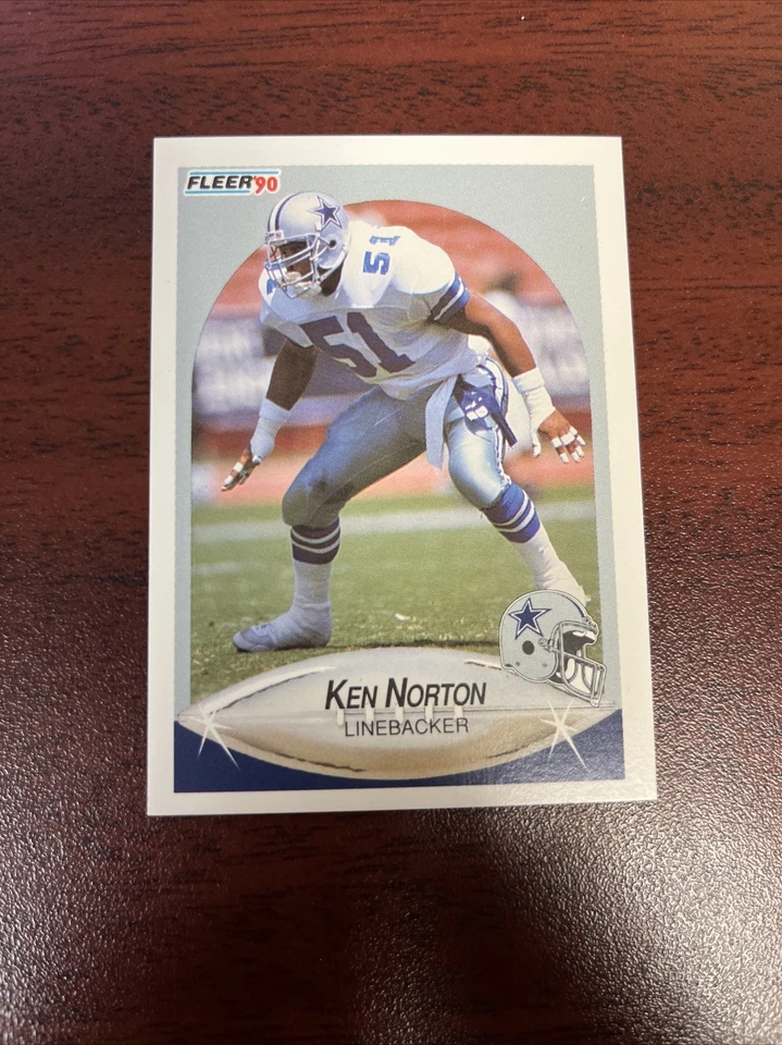 1990 Fleer Update Ken Norton Rookie Dallas Cowboys #U-39 Combined Shipping - Image 1 of 1