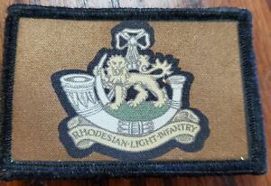Rhodesian Light Infantry Morale Patch Military Tactical Army Rhodesia FN FAL 