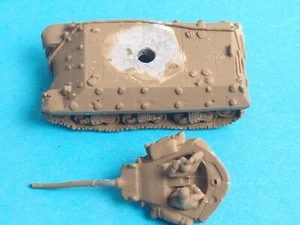 MINIFIGS 10/12MM WW2 US M10 TANK DESTROYER. BLACK 839 - Picture 1 of 1