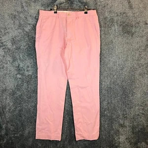 Polo Ralph Lauren Hose Herren 33x32 Rosa Preppy Chino Formell Büro Party - Bild 1 von 12