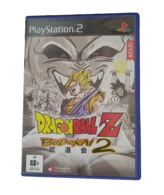 Dragon Ball Z Budokai 2 For The Ps2 Complete Black Label Australian Release - Image 1 of 4