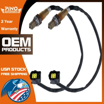 Par de sensores de oxígeno aguas abajo para Mercedes-Benz C350 E350 GLK350 ML350 R350 3,5 L Foto 1 de 4