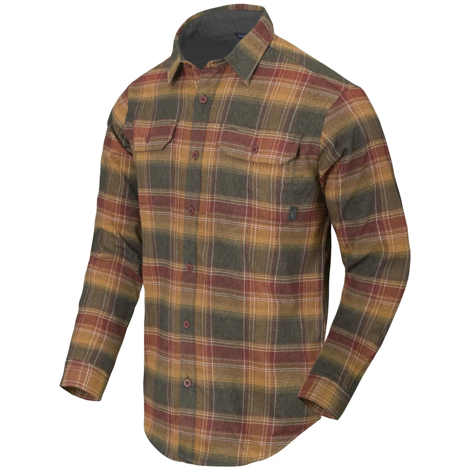 Helikon-Tex GreyMan Camicia Manica Lunga Tattico Uomo Escursionismo Amber Plaid - Immagine 1 di 1