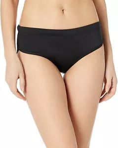 TYR 256174 Women's Zola Hipster Bikini Bottoms Swimwear Black Size Medium - Picture 1 of 2