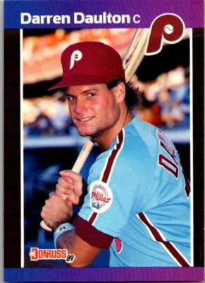 1989 Donruss - Darren Daulton #549 - Image 1 of 2
