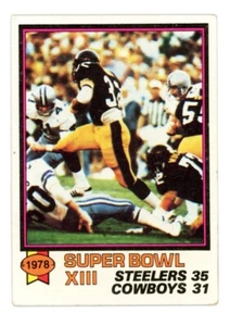 1979 TOPPS SUPER BOWL 13 NFL CARD #168 FRANCO HARRIS STEELERS COWBOYS - Picture 1 of 2