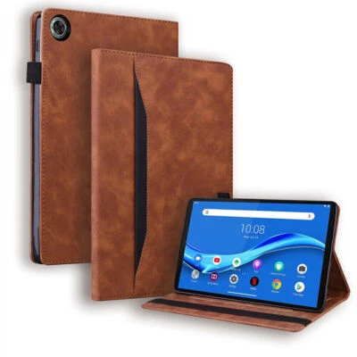 Flip Leather Smart Case Stand Cover For Lenovo Tab P12/M11/P11/M10/M9/M8 Tablet - Image 1 of 4