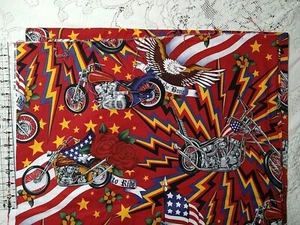 Alexander Henry BORN TO RIDE Motorcycles Choppers Flags Lightning 2002 HTF REM - Picture 1 of 3