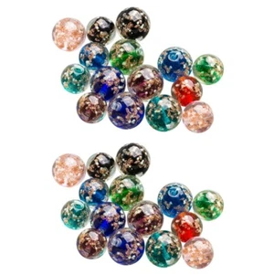 80 Pcs Glas Leuchtende Glasperlen Magnetische Für Armbänder - Bild 1 von 12