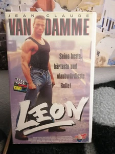 VHS RARITÄT: LEON - LIONHEART (1990) mit Jean Claude Van Damme - Bild 1 von 2
