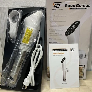 Macchina da cucina sottovuoto di precisione 1100 W scatola aperta, 4T7 Sous Genius - Foto 1 di 7