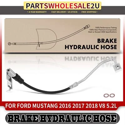 Manguera hidráulica de freno del lado del conductor delantero para Ford Mustang 2016 2017 2018 V8 5,2 L Foto 1 de 4