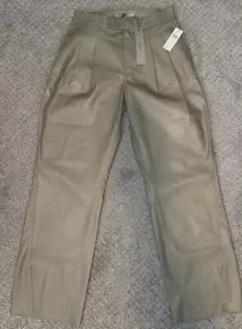 Pantalones Hudson Rosie Mujer-Chinchilla-Talla 25-Cuero Bronceado-Excelente Estado-Vestidos - Imagen 1 de 7