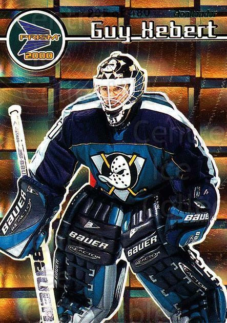 1999-00 Pacific Prism Holographic Gold #1 Guy Hebert - Image 1 of 1