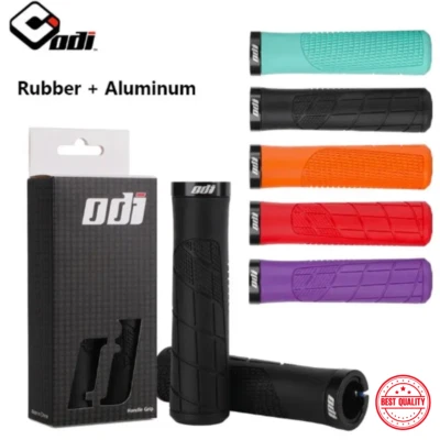 ODI Rubber MTB Bike Grips Handle Anti-Slip Shockproof for 22.2mm Lock-On Grips - Image 1 of 4