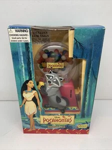 1995 DISNEY'S POCAHONTAS MEEKO GUMBALL BANK Janex NEW With Gum balls - Picture 1 of 7