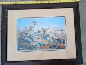 Mark Churms My Brothers Keeper Custer nummeriert signiert & gerahmt - Bild 1 von 14