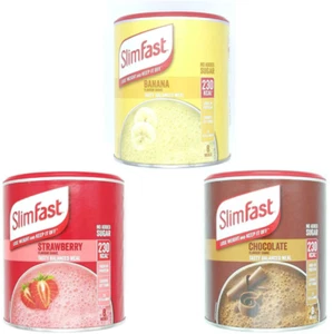 SLIMFAST KIT Made of 3 Flavours High Protein Banana, Chocolate & Strawberry - Picture 1 of 7