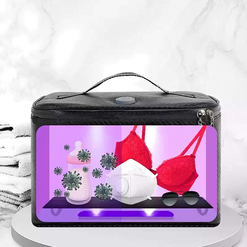 Bolsa desinfectante LED Bolsa desinfectante UV Zapper de gérmenes, LED con esterilización UV alimentada por SB Foto 1 de 4