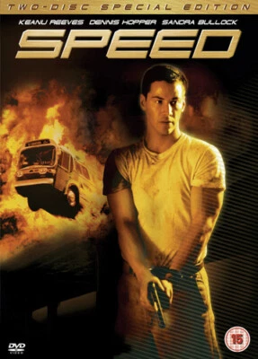 Speed DVD (2004) Keanu Reeves, de Bont (DIR) cert 15 2 discs Fast and FREE P & P - Image 1 of 2