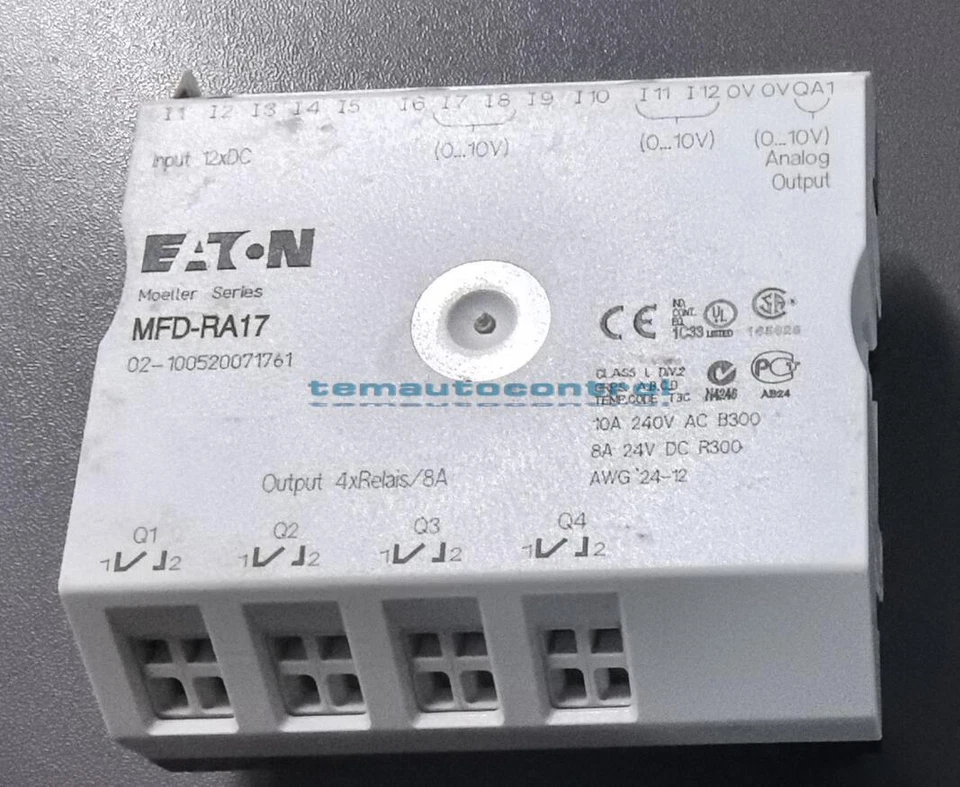 ONE USED EATON MOELLER MFD-RA17 Controller - Image 1 of 1