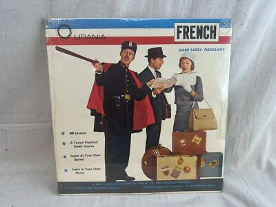 French 12" Vinyl Record ~ French Lessons Language Instructions ~ Urania ~ NEW! - Image 1 of 2
