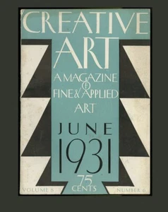 1931 Philip Johnson CREATIVE ART Georgia O’Keefe AUDAC Deskey FRANKL Rohde Weber - Picture 1 of 10