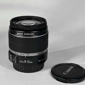 Canon EF-S 18-55mm f/3.5-5.6 IS zoom Lens - Picture 1 of 8
