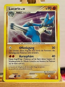 Lucario 3/11 DP Trainer Kit Holo Deutsch VG Pokemon - Bild 1 von 1