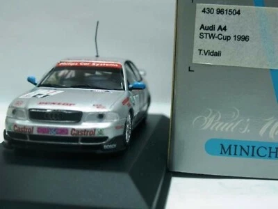 WOW EXTREMELY RARE Audi A4 Quattro Vidali Nurburgring STW 1996 1:43 Minichamps - Image 1 of 3