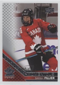 2022 Upper Deck Team Canada Juniors Prospectus Momentous Sarah Fillier #PM-49