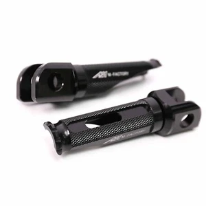 PARA YAMAHA YZF R3 2019 2020 2021 ESTRIBERAS DELANTERAS NEGRAS MOTO - Imagen 1 de 6