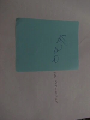 Бумага с автографом Hal McRae - Изображение 1 из 3