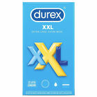 Durex XXL Large Extra Long & Wide Latex Lubricated Condoms - 12 Pack