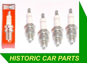 4 CHAMPION SPARK PLUGS for Simca 1301 1290cc 1970-75  replace L82Y