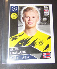 2020/2021 Topps UEFA Champions League Sticker Erling Haaland Card #DOR 18, NM-M