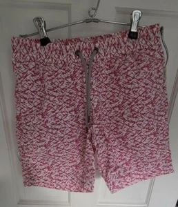 NWOT Onia Boys Size 10 Pink/White Print Swim Trunks - Picture 1 of 4