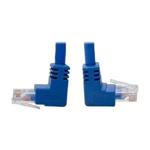 EATON N204-001-BL-UD Up-Angle/Down-Angle Cat6 Utp Patch Cable (RJ45) - Picture 1 of 1