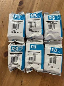 Genuine HP 97 Tri-Color Standard Yield Ink Cartridge C9363W Lot of 6 *New* - Picture 1 of 7
