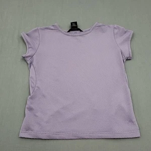 Nike Sphere Shirt Womens Medium M Short Cap Sleeve Pullover Lightweight Purple - Picture 1 of 14