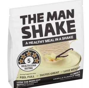 The Man Shake Vanilla 560g 10 Servings **Free Post** - Picture 1 of 1