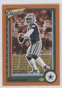 2022 Panini Classics Timeless Tributes Orange /10 Dak Prescott #25 - Foto 1 di 3