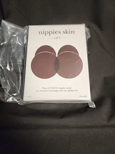 Nippies Skin LIFT B-Six Size D+ Cups Nipple Cover Espresso Color - Picture 1 of 6
