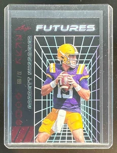 2024 Leaf Futures Multisport Garrett Nussmeier #70 rot /199 - Bild 1 von 2